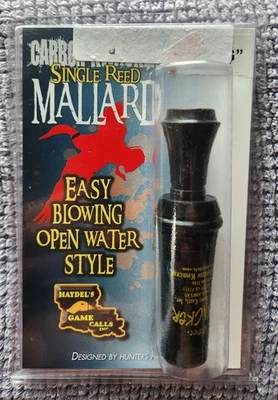 Haydel CK-1 G Single Reed Carbon Kwacker Mallard Duck Call - Image 1 of 3