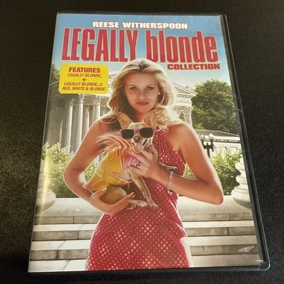 Legally Blonde 1 & 2 Red, White & Blue - Movie Collection DVD Reese Witherspoon - Image 1 of 2