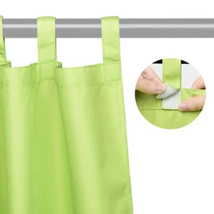 10 Pcs 54"x108" Outdoor Privacy Curtain Panel Tab Top UV30+ Porch Pergola Deck - Picture 1 of 8
