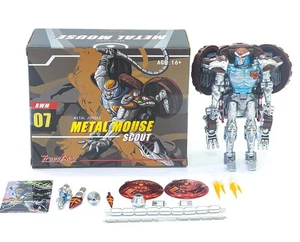 TransArt Toys TA BWM-07 Rattrap Beast Wars Metal Mouse BW Action Figure toy - Picture 1 of 16