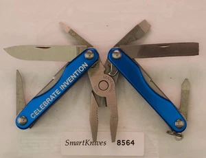 Leatherman Squirt P4 (blue)- used, retired, excellent Celebrate Invention #8564 - Picture 1 of 8