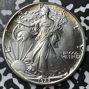 1988 U.S. $1 Dollar 1 Oz American Eagle Lot#A4857 Large Silver! High Grade! .999