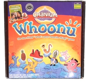 Cranium Whoonu Game "What's Your Favorite Thing?" (2005) 100% Complete - Picture 1 of 5
