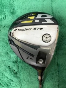BRIDGESTONE / Fairway / TOURSTAGE X-FW GR / 3W / Stiff / Tour AD B14-03w EXC+ - Picture 1 of 4