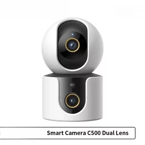 Smart Camera Dual Lens PTZ 360° Pet&Facial Detection 4 Million pixels Full Color - Picture 1 of 28