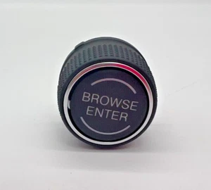 NEW OEM Mopar Dodge Chrysler Jeep Fiat VP2 Browse Enter Radio Knob - Picture 1 of 2