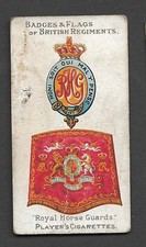 Players - Badges & Flags of British Regiments - Royal Horse Guards - Brown Back