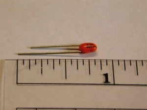 10 Sprague 199D105X9025AA Tantalex 1uF 25V 10% Dipped Tantalum Capacitors - Picture 1 of 1