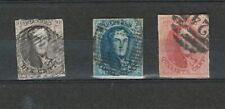 BELGIUM EUROPE USED OLD CLASSIC IMPERFORATED Stamps LOT (BELG 60)