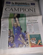 Italia Campione Del Mondo - La Repubblica 10 Luglio 2006