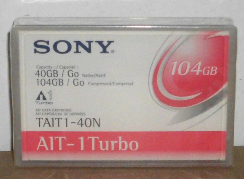 Sony TAIT1-40N AIT-1 Turbo Data Cartridge Datenkassette 40-104GB NEU & OVP - Bild 1 von 1