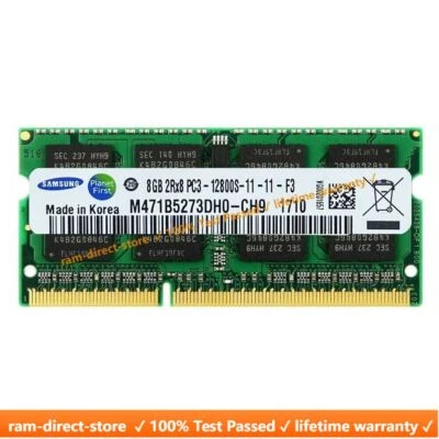 SAMSUNG DDR3 DDR3L 4GB 8GB 1600 MHz 1333 Memory RAM SO-DIMM for Laptop Notebook - Image 1 of 4