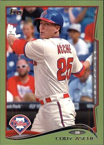 2014 Topps Green Baseball Card Pick