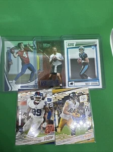 NFL Football Lot X5 - Rookie RC Mac Jones Pat Freirmuth Matt Corral Ehlinger - Bild 1 von 1