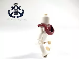 LEGO Minifigure Cappuccetto Rosso Scuro Piegato 15428 Per Città, Harry Potter Quidditch - Foto 1 di 3