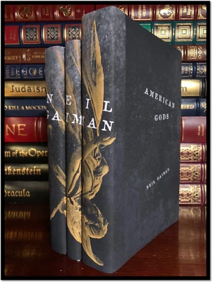Neil Gaiman Custom Gift Set New Hardbacks American Gods Norse Mythology Ocean - Image 1 of 4