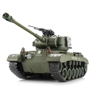 Ferngesteuerter RC Panzer M26 Pershing US Snow Leopard R/C Modellbau 1/16 RTR - Bild 1 von 4