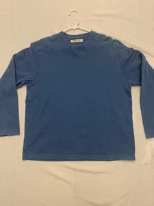 Maglione uomo XL manica lunga Old Navy 100% cotone azzurro chiaro - Foto 1 di 12