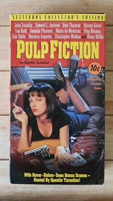 Pulp Fiction VHS Quentin Tarantino letterbox Collector's Edition - Image 1 of 4