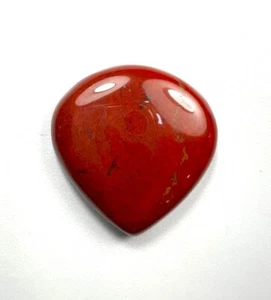 92ct 100% NATURAL EXCELENTE JASPE ROJO PERA CABUJÓN PIEDRA PRECIOSA SUELTA A1 36X38mm - Imagen 1 de 4