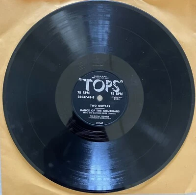 Tops 78rpm Record - Royal Viennese Orchestra - Two Guitars / Prelude To Act - Image 1 of 4