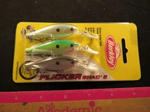 Berkley Flicker Shad #5 3 Pack  2"  1/3oz Rattles *** - Picture 1 of 5