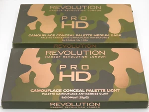 REVOLUTION PRO HD CAMOUFLAGE CREAM 8 SHADES CONCEAL PALETTE - CHOOSE SHADE - Picture 1 of 38