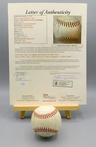 1969 Oakland A's Signed Team Ball x32 Sigs JOE DIMAGGIO++  JSA Authentic w/LOA - Picture 1 of 7