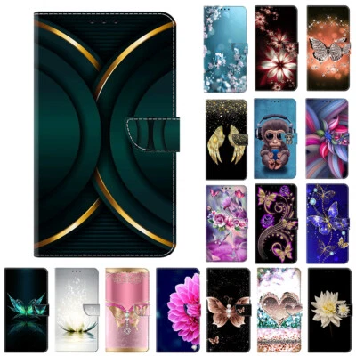 Case For Samsung Note 20 Ultra S10 Lite Patterned Flip Wallet Stand Phone Cover - Image 1 of 4