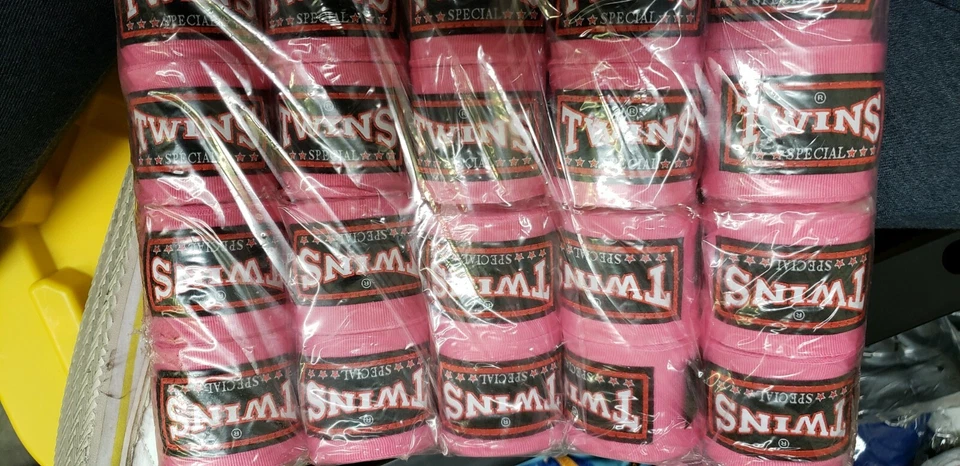 NEW Twins Hand Wraps Pink 180cm ADULT  - Image 1 of 1