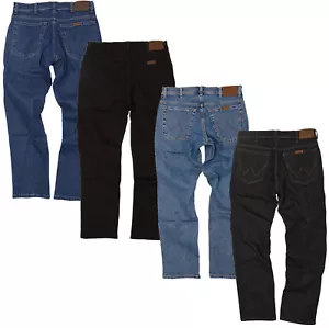 WRANGLER Herren Jeans Stretch Regular Durable Jeans Herrenjeans Jeanshose Hose - Bild 1 von 48
