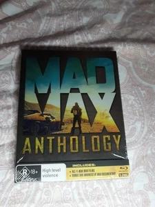 MAD MAX. Anthology. 4 Movies.Bluray. 5 Disc.Slipcase.Brand New,Sealed.Region B - Picture 1 of 9