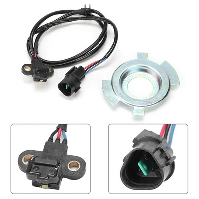 Crankshaft Position Sensor + Angle Sensing Blade For Mitsubishi Pajero L200 4D56 - Image 1 of 4