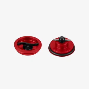Bonamici Red Aluminum Replacement Center Fuel Cap - Picture 1 of 2