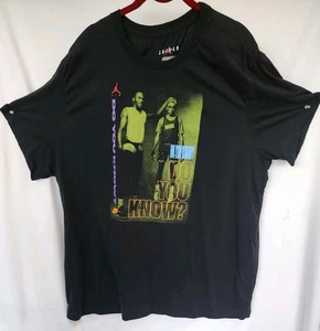 Herren Nike Air Jordan Shirt 3XL Schwarz Retro 3 OG MIKE & MARS DO YOU KNOW? Grafik - Bild 1 von 6