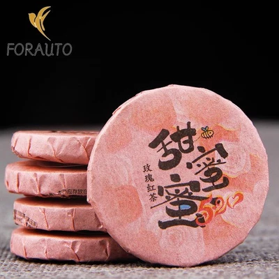 500 g de té negro rosa miel dulce de alta calidad pastel Xiaotuo té Yunnan Dianhong Foto 1 de 4
