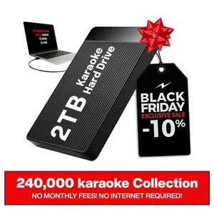 Karaoke English 240K Songs in a HD with Professional System Best Software - Picture 1 of 5