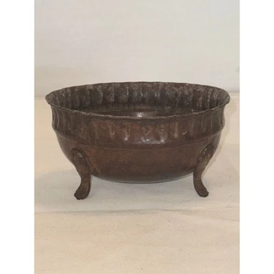 Hosley Vintage Solid Brass Bowl - Image 1 of 4