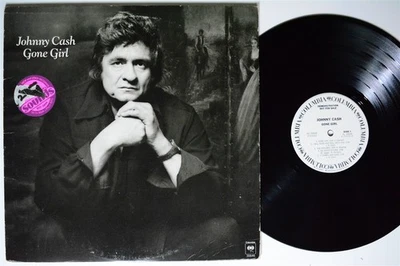 JOHNNY CASH Gone Girl COLUMBIA LP VG+/VG++ wlp PROMO - Image 1 of 2
