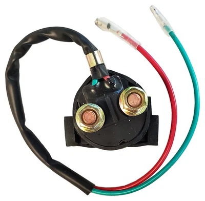 Solenoide relé de arranque CRU para Honda 1975-76 CB 200 T 1968-74 CB 350 F K G Foto 1 de 4