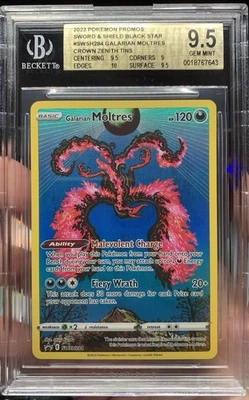 Galarian Moltres SWSH284 SWSH: Sword & Shield Promo Cards BGS 9.5 Pokemon - Image 1 of 2