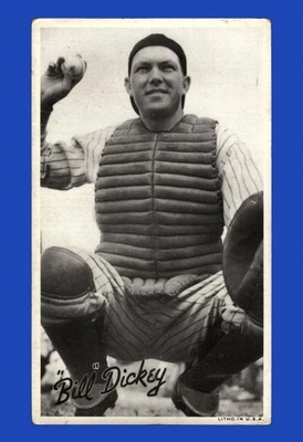 1936 Goudey Wide Pen Set-Break Bill Dickey LOW GRADE (filler) *GMCARDS* - Image 1 of 2