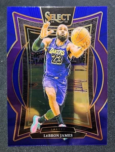 LeBron James 2024-25 Panini Select #54 Concourse Blue - Lakers - Picture 1 of 2