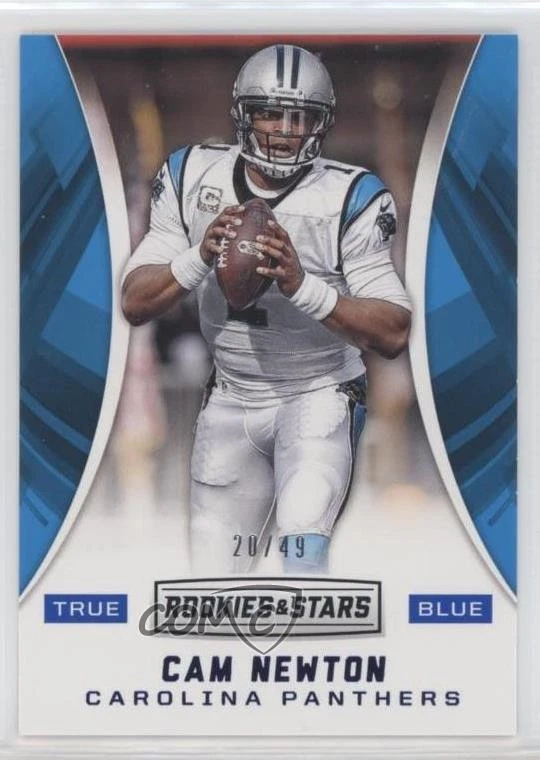 2016 Panini Rookies & Stars True Blue /49 Cam Newton #89 - Image 1 of 2