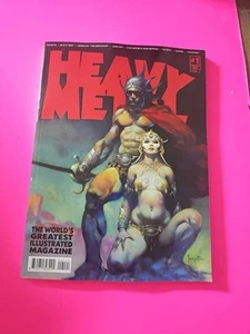 New 2025 Heavy Metal Magazine Frank Frazetta Cover See Pics For Guts - Picture 1 of 22