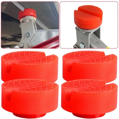 Almohadilla de polietileno con soporte de 4 gatos universal para soportes de gato almohadillas elevadoras de piso Foto 1 de 4