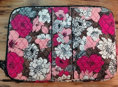 Vera Bradley Estuche para Laptop Acolchado Floral 17 X 11 Bolso para Laptop Foto 1 de 4