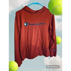 Champion Long Sleeve Hooded T-Shirt Size XL (X56) - Picture 1 of 2