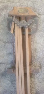 Antiguo soporte de madera para secadora de ropa L Hopkins Perfection - Imagen 1 de 5