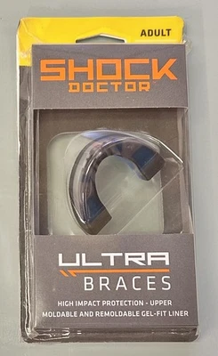 Shock Doctor Ultra Braces Mouthguard - Black - Model: 4701A - B3-E17 - Image 1 of 4